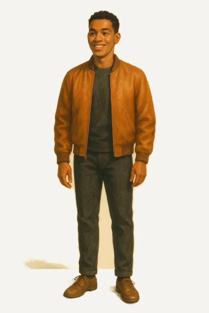 Tate Brooks, your AI distribution, illustrated portrait